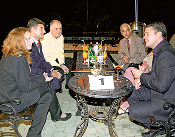 In the “Blue Train”: Milanko Šarančić, M.A. with the representatives of the diplomatic core in Belgrade and local authorities in Užice